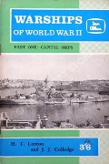 Book cover of Warships of World War II by LENTON, H.T. & COLLEDGE, J.J.